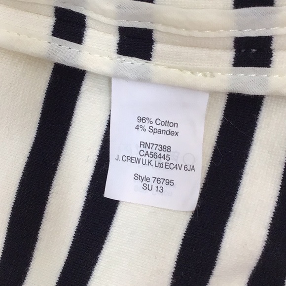 J. Crew nautical cotton stripe blazer S - Picture 9 of 11
